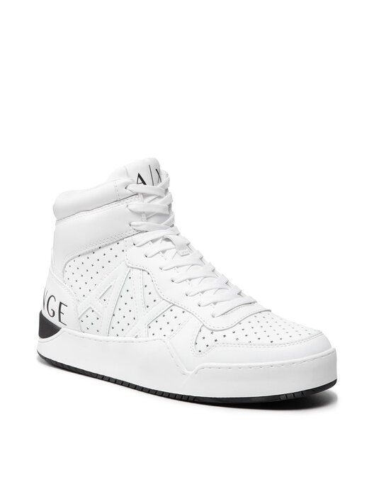 Armani exchange high top sneakers store