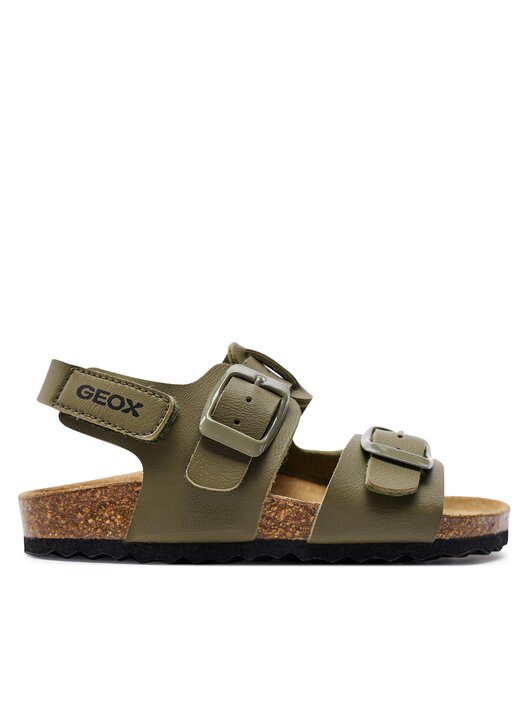 GEOX J GHITA BOY Modrá Klasické sandále