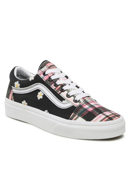 Floral Vans Lila Zapatillas De Tenis Vans Old Skool VN0A5KRSUUW1 Negro