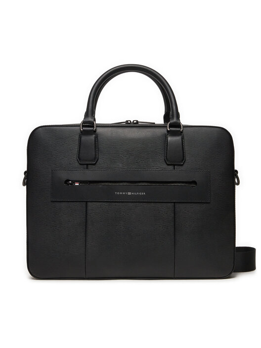 Laptoptasche Tommy Hilfiger Business Leather Computer Bag