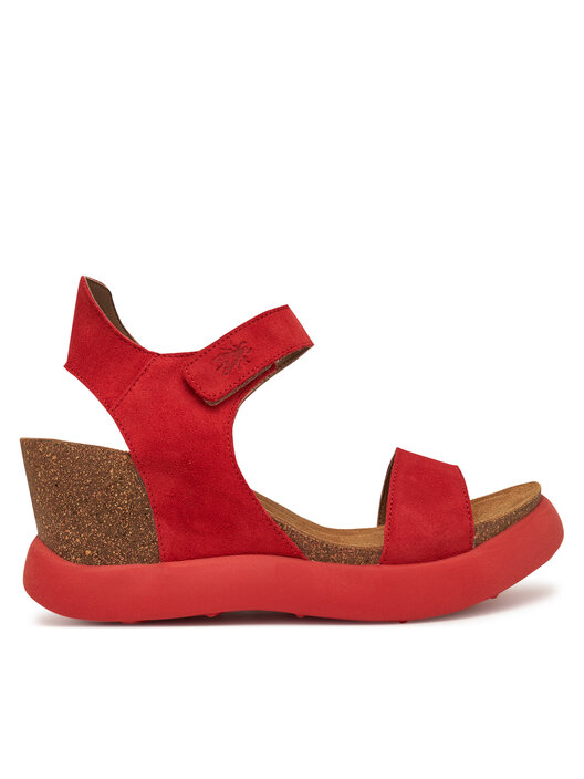 Fly London Villa Donna Tacchi IN Rosso UK 36