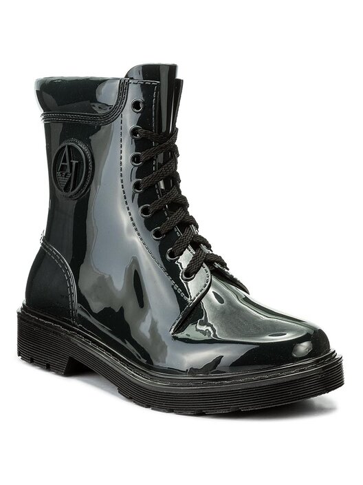 Bottes de pluie Armani Jeans 925118 7A678 07981 Vert chaussures