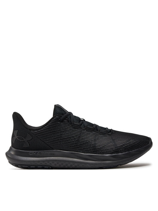 Under armour black tennis shoes 2025