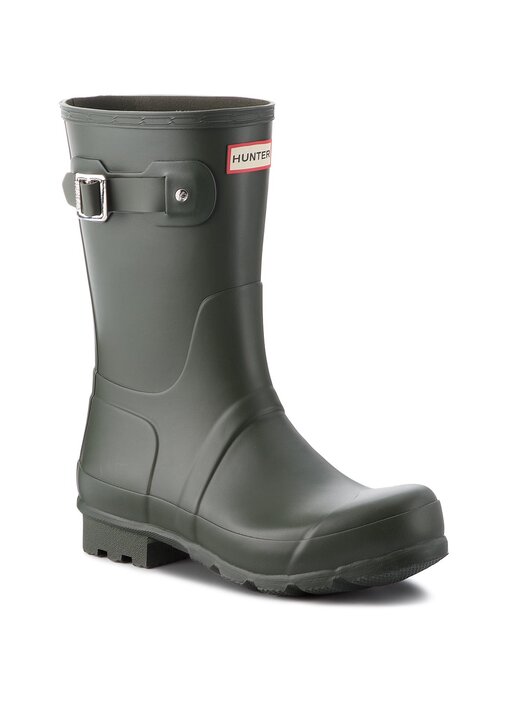 Kalosze Hunter Original Short MFS9000RMA Zielony | eobuwie.com.pl