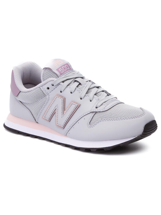Balance Mujer New Balance 500 Gris Y Rosa Balance 500 New Balance