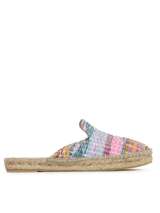 Espadrillas Uomo Kentti - Strisce Multicolori, Tela E Suola In Gomma - Comode E Alla Moda - Foto 2