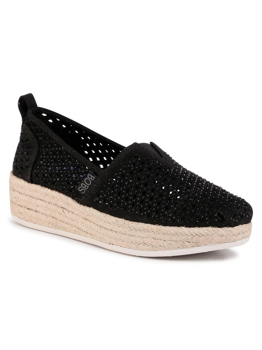 Alpargatas Skechers BOBS Highlights 113076/BBK Negro