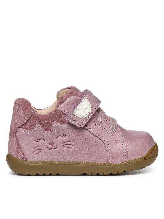 Chaussures Geox B Macchia C Pour Filles - Premiers Pas Avec Semelle Respirante Et Imperméable - 12