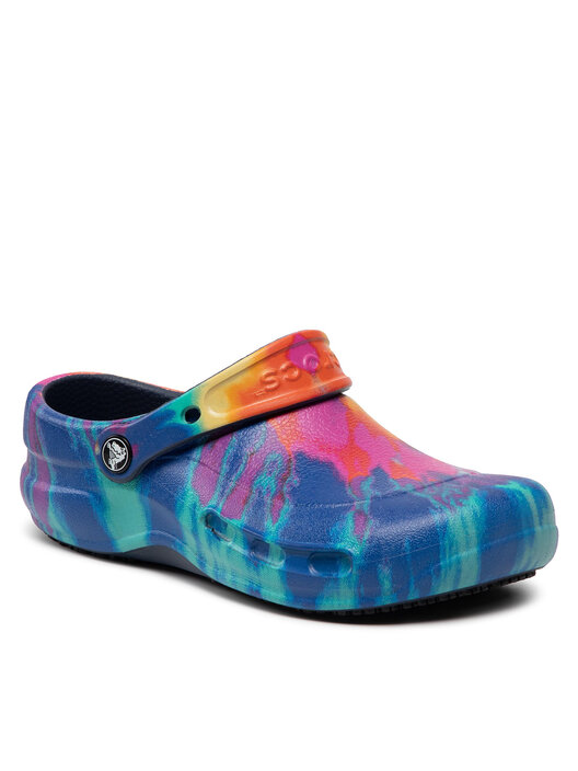 Chanclas Crocs Bistro Graphic Clog 204044 Azul marino