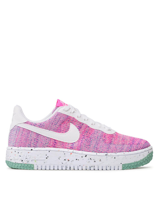 Nike air force flyknit pink best sale