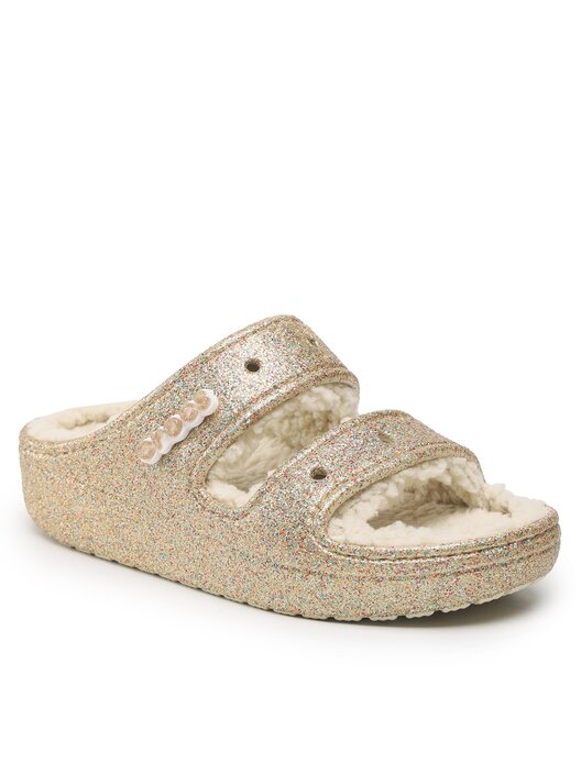Crocs gold sandals 2025