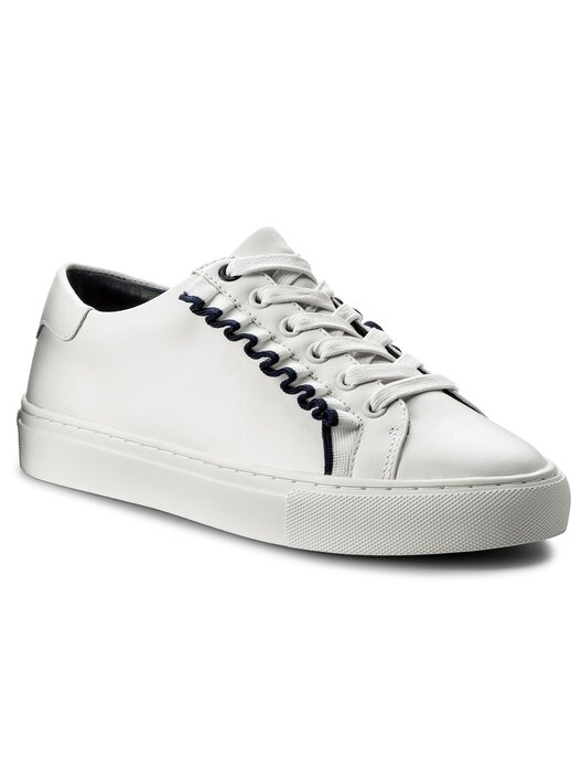 Sneakers Tory Burch Ruffle Sneaker 36558 Blanc chaussures
