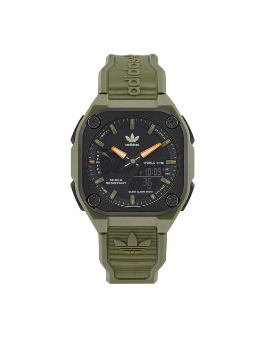 Zegarek adidas Originals City Tech One AOST22547 Zielony