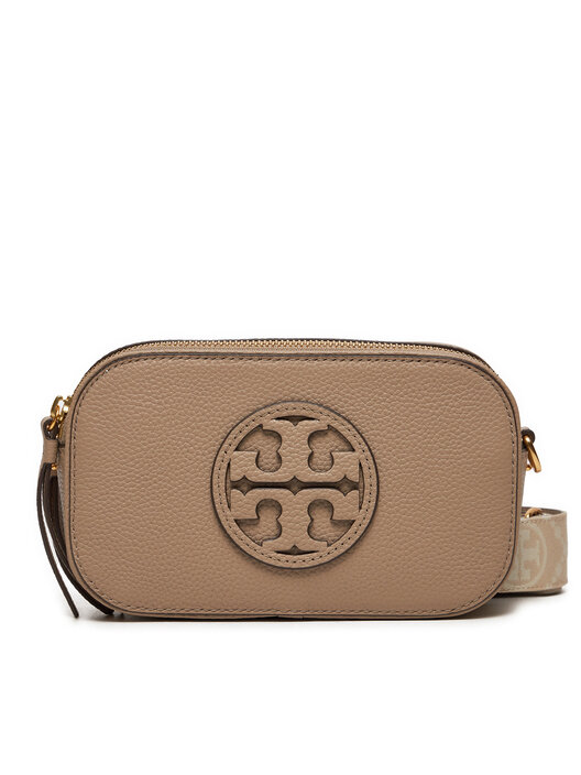 Handtasche Tory Burch Miller Mini Crossbody Bag 150153 Beige eschuhe