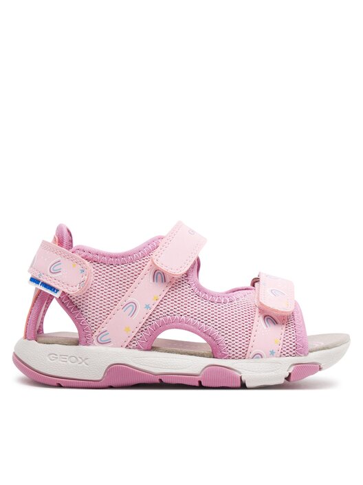 Sandales Geox B Sandal Multy Girl B450DA 0ASCE C8099 S Rose chaussures