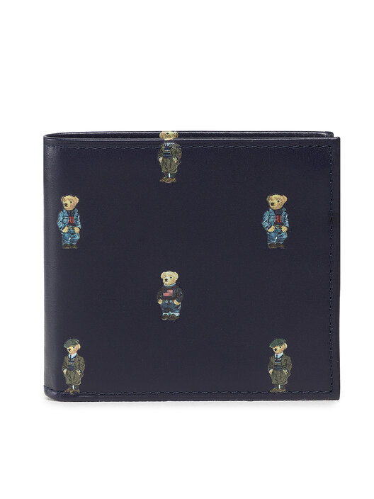 Portefeuille homme grand format Polo Ralph Lauren Blfld W 405877128001 Bleu marine fr.eschuhe.ch
