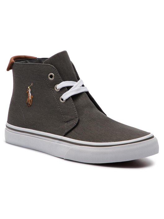 Polacchine Polo Ralph Lauren Talin 816754018004 Grigio escarpe