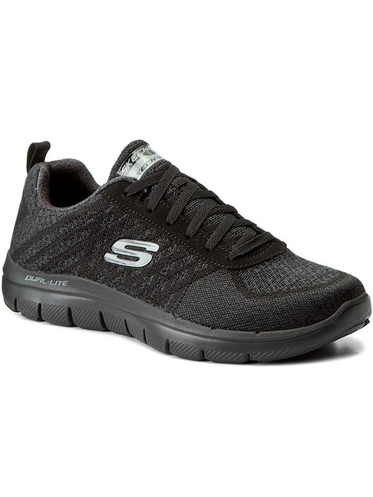 Sneakers Skechers Golden Point 52182 BBK Nero escarpe