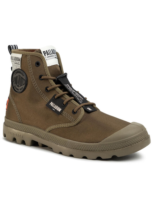 Botas Palladium Pampa Lite Overlab 76639-100-M Blanco