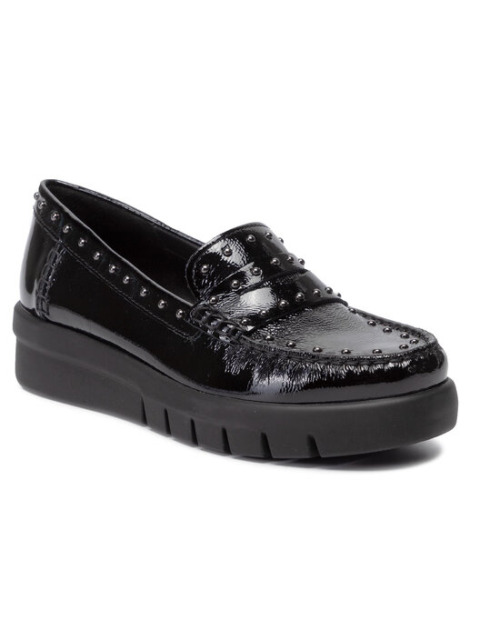 Chaussures basses Geox D Wimbley Moc A D94FNA 00067 C9999 Noir chaussures