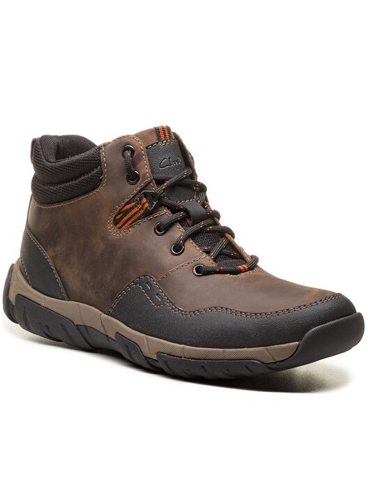 Черевики Clarks Walbeck Top II 261386597 Коричневий | evzuttya.com.ua