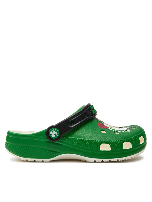 Pantoletten Crocs Nba Boston Celtics Classic Clog 209442 Grün | eschuhe.de