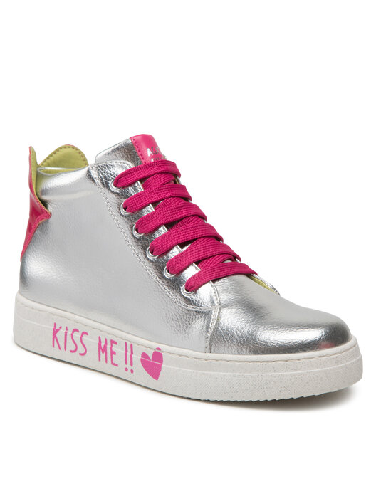 Sneakersy Agatha Ruiz de la Prada 221940 B Srebrny eobuwie com pl