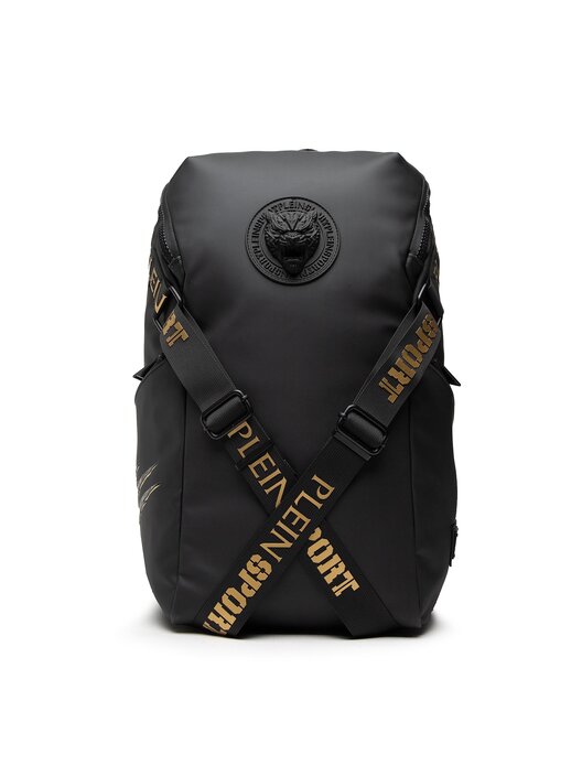 Sac à Dos Plein Sport SKY-04 - Nylon & Simili Cuir - Couleurs Rouge Et Noir - Taille Large