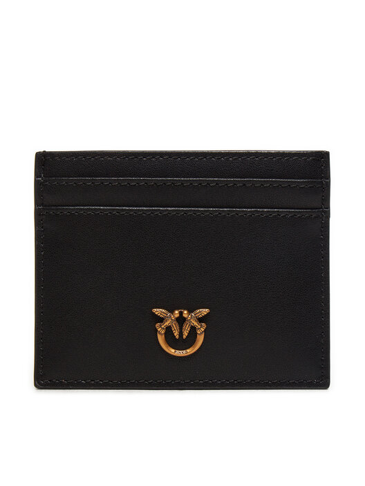 カードケース・名刺入れ PINKO SS25 'Simply' card holder (103762A0F1 Z99Q) Simply leather women's card case 103762a0f1 Beige