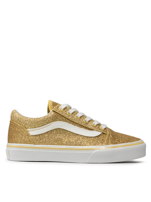 Gold Vans Era Glitter Tenisówki Vans Old Skool VN0A4VJC8BB1 Złoty