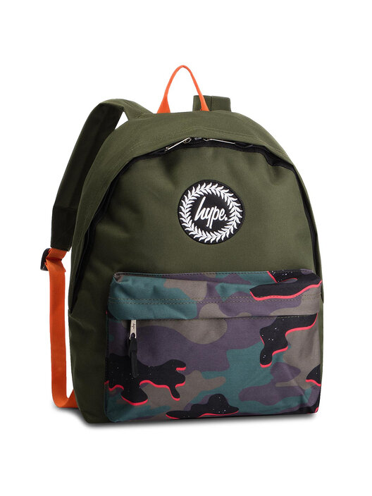Rucksack HYPE Neon Camo Pocket HY006-0126 Grün | eschuhe.de