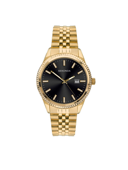 Sekonda Francis - Orologio Classico Da Donna, 26 Mm, Bicolore Con Cinturino In Lega Bicolore E Quadrante Color Champagne - Foto 7