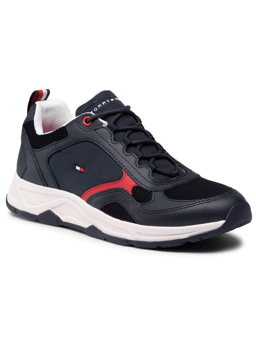 Sneakers Tommy Hilfiger Fashion Mix Sneaker FM0FM02846 Noir chaussures