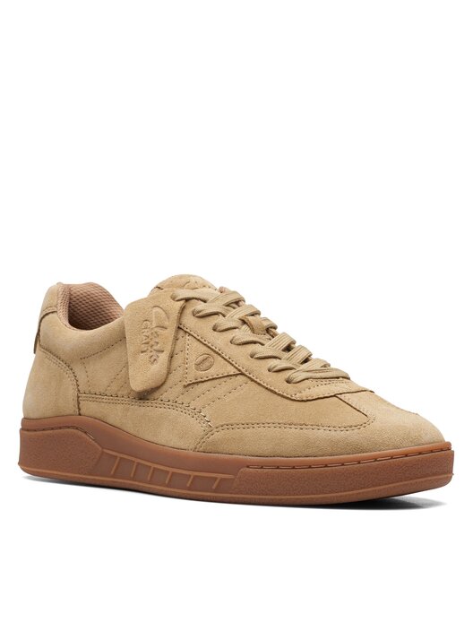 Półbuty Clarks CraftRally Ace Beżowy | eobuwie.com.pl