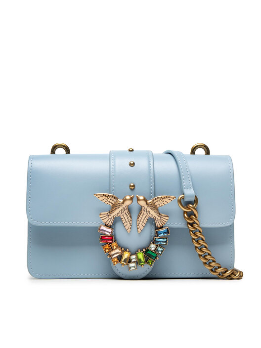 Handtasche Pinko Love Mini Icon Simply Je 2 Cl. PE PLTT 1P22JL Y7SP Blau eschuhe
