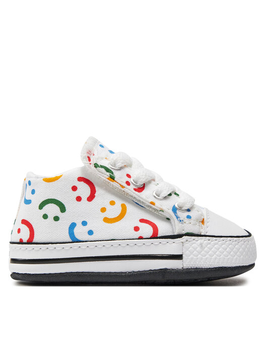 Sneakers aus Stoff Converse Chuck Taylor All Star Cribster Easy On Doodles A06353C WeiB eschuhe