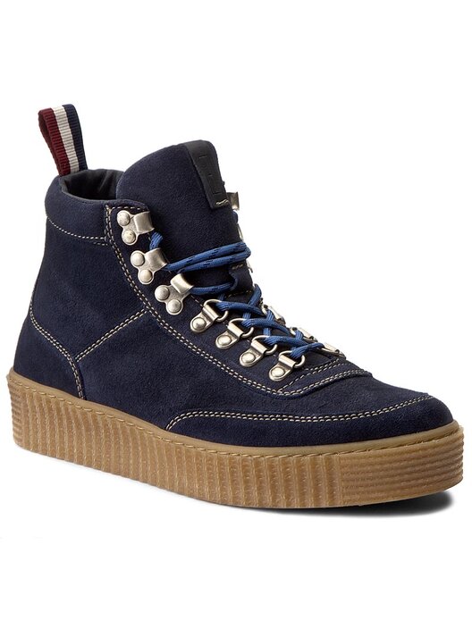 Stiefel Tommy Hilfiger DENIM Kenneth 2B FM0FM00819 Dunkelblau | eschuhe.de