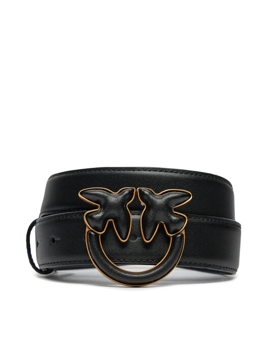 ベルト PINKO Woman Belt Black 100143A0F1 Z99Q Love Birds thin leather belt 2cm PINKO → Shop Online