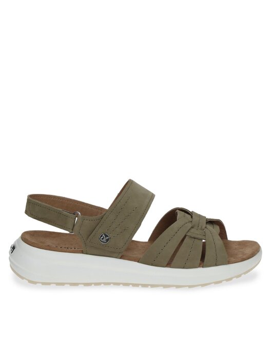 CAPRICE 9 9 28700 20, Sandalias Planas Mujer, Azul (Ocean Suede), 38 EU