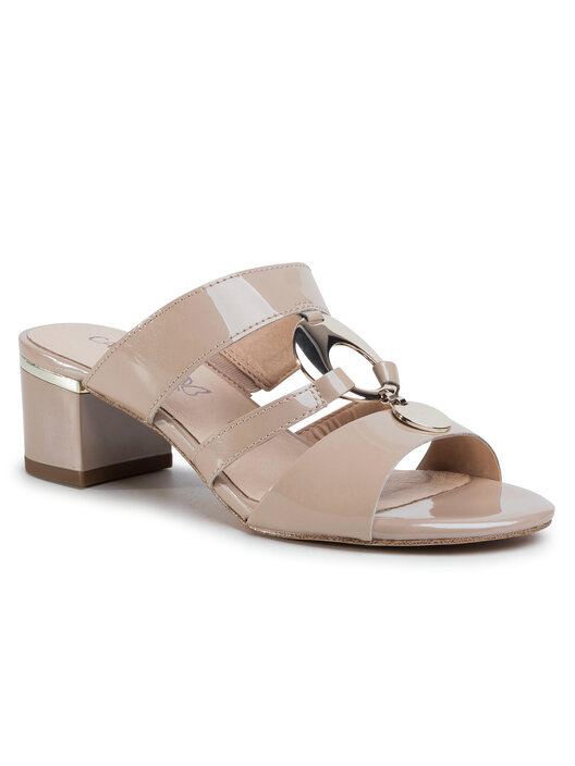 Sandalias Con Cuña Para Mujer CAPRICE - Rafia, Tacón 7.5 Cm, Plantilla Memotion, Ancho G