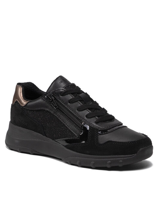 Sneakers Geox D Alleniee B D16LPB 0EW22 C9999 Noir chaussures