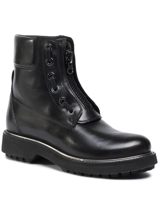 Bottines Geox D Asheely Plus A D84ACA 043BN C9B1G Noir chaussures
