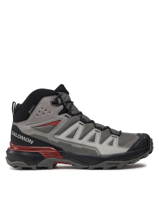 Trekkingschuhe Salomon X Ultra 360 Mid GORE TEX L47447800 Grau eschuhe