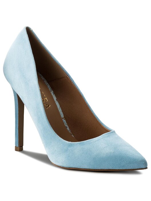 りら Szpilki Badura 2573-69-1208 Niebieski | eobuwie.com.pl