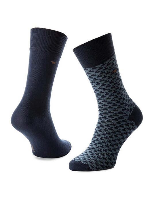 Set Di 2 Paia Di Calzini Lunghi Da Uomo Bugatti - Foto 4