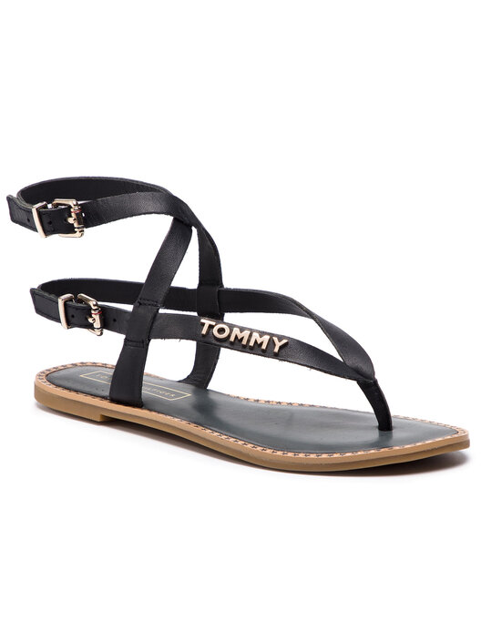 Tommy hilfiger iconic flat strappy sandal new arrivals