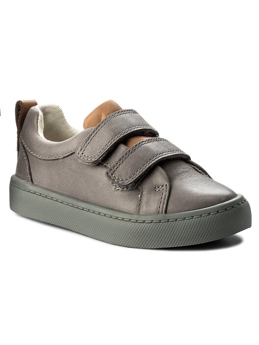Zapatillas Clarks City Oasis Lo De Cuero Marrón Niñas