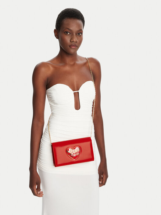 Сумка LOVE MOSCHINO JC4186PP1NLP0500 Червоний | evzuttya.com.ua