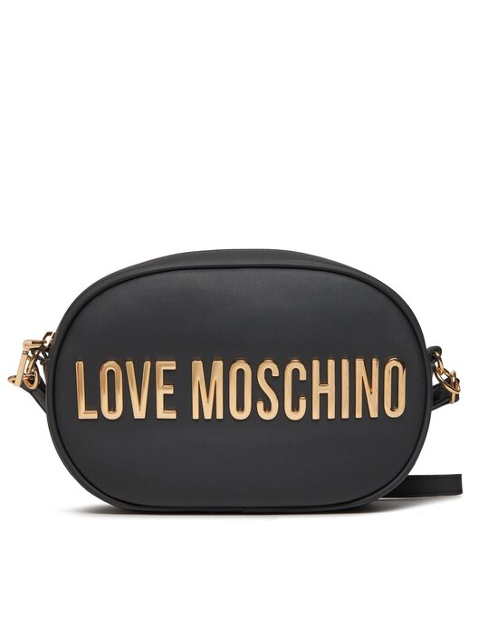 Borsetta Donna Love Moschino Art JC4190PP1NK - In Similpelle Nera Con Dettagli Dorati, Qualità Garantita