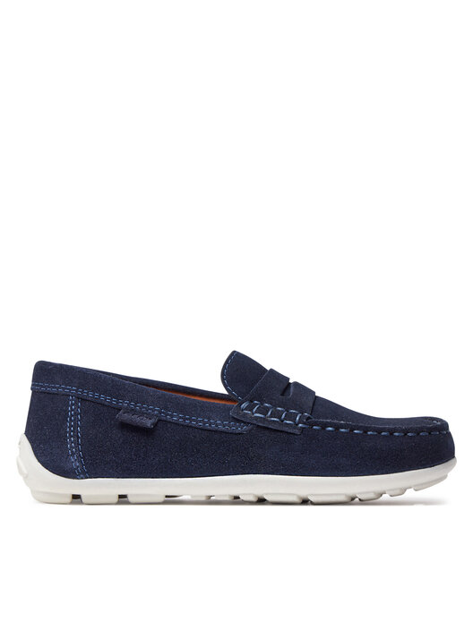 Mocassini Geox J New Fast Boy Per Bambini - Pelle, Comodi E Traspiranti - Foto 11